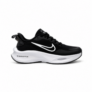 کتونی زنانه و دخترانه nike zoomX نایکی زوم ایکس مشکی زیره سفید